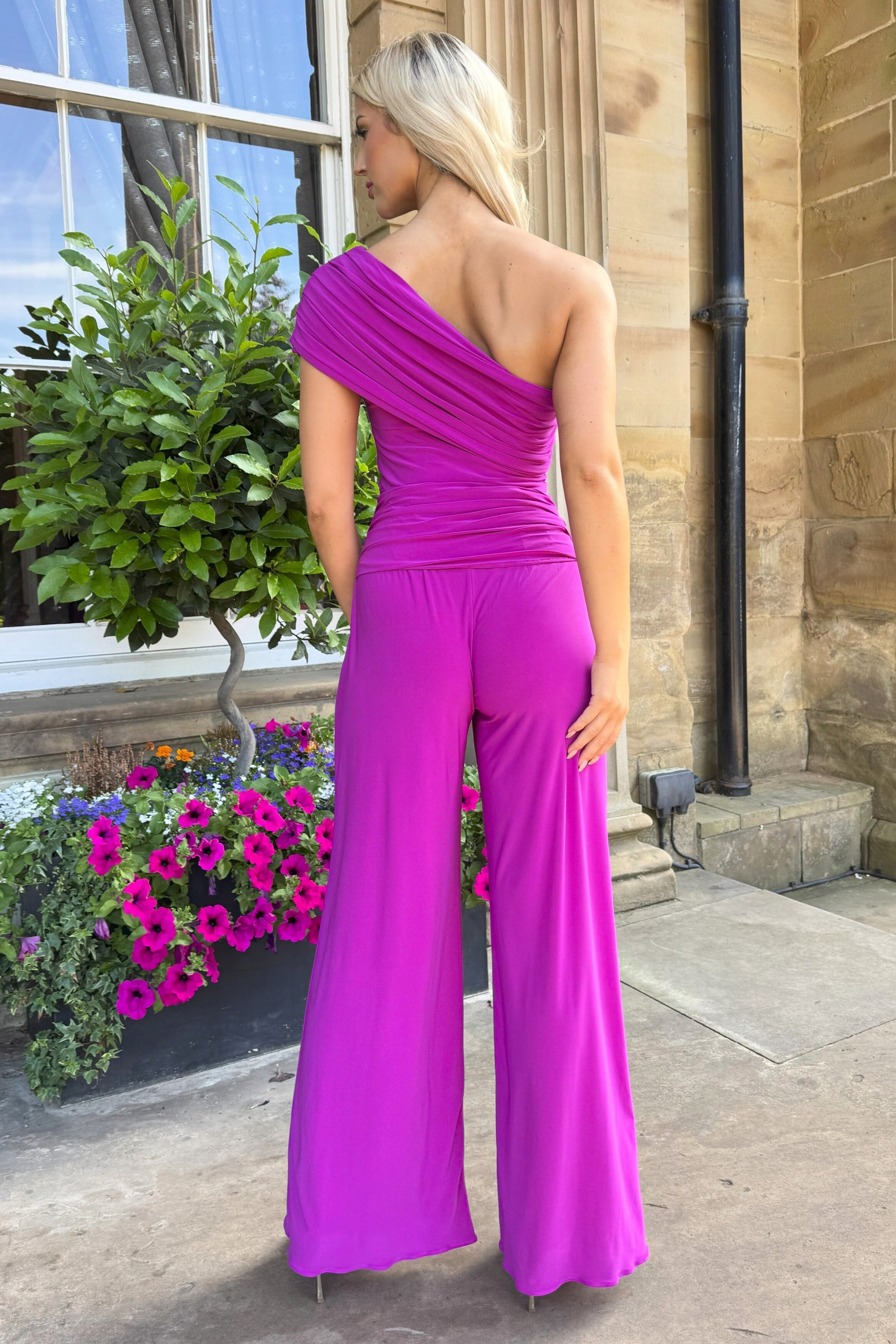 Atom Label Magenta T2 Ss26 Rhodium Jumpsuit