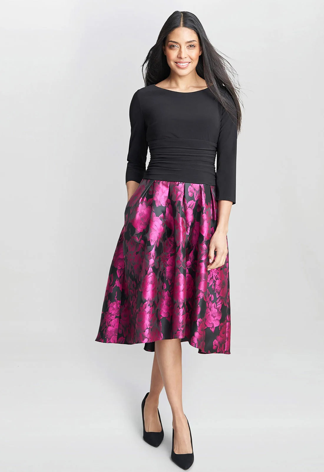 Gina Bacconi Pink Hannah Party Dress