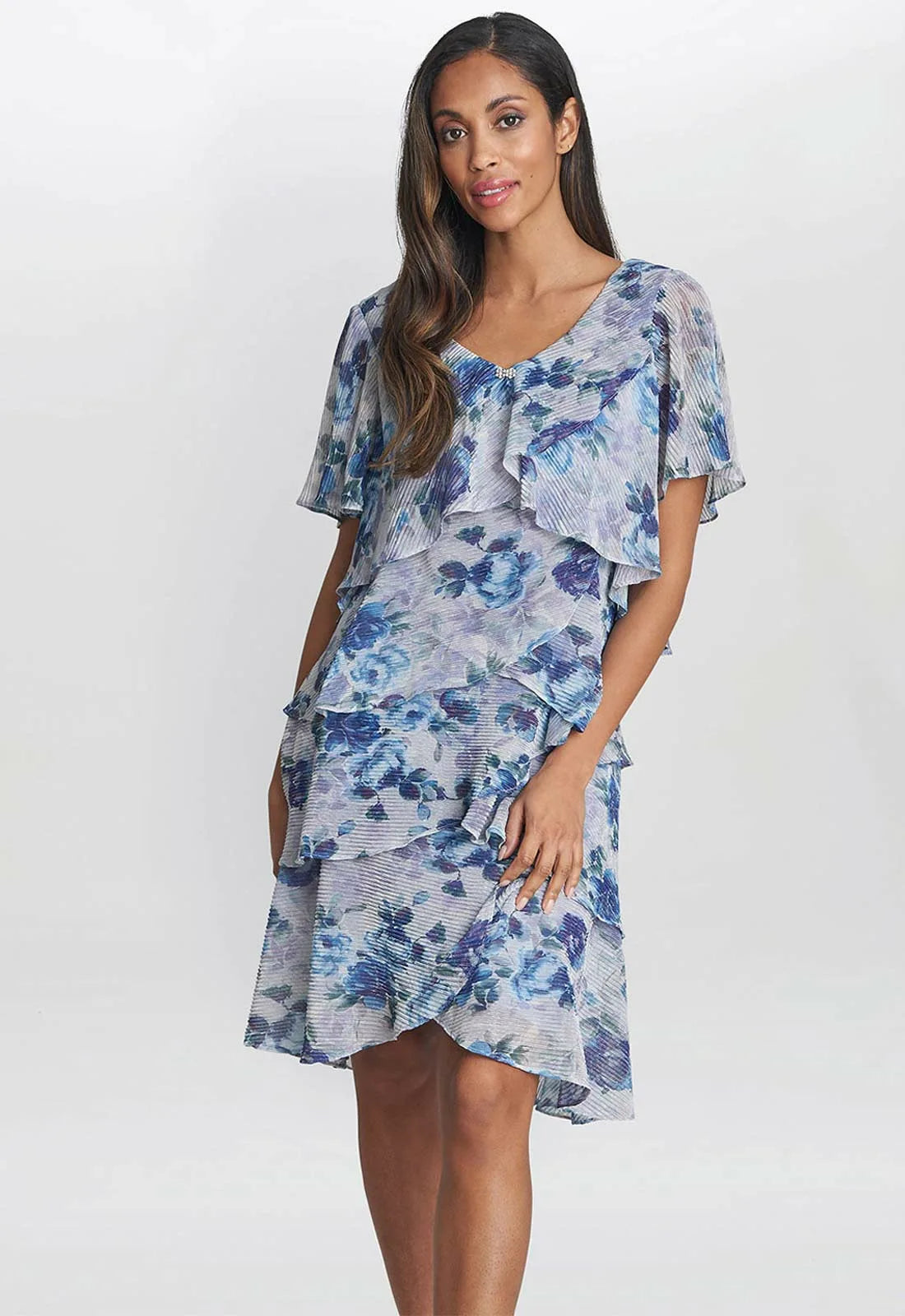 Gina bacconi Bridget Print Dress