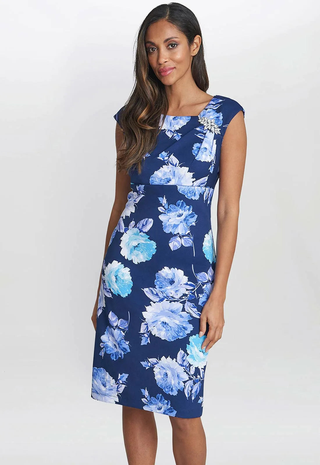 Magda printed dress