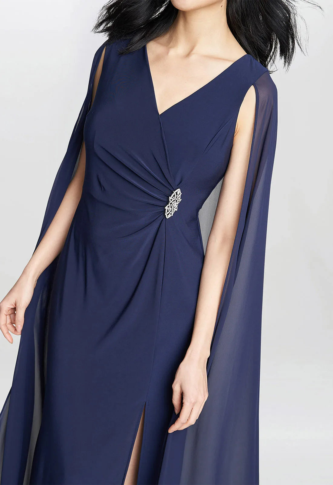 Gina Bacconi Blue Elisa Maxi Dress