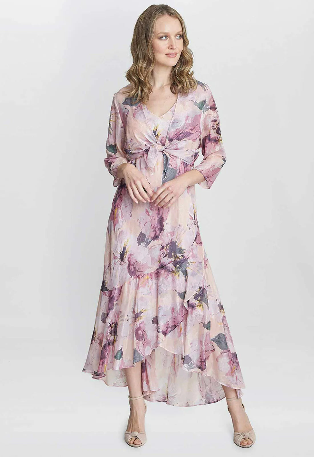 Gina Bacconi Blush Nadia Dress and Jacket