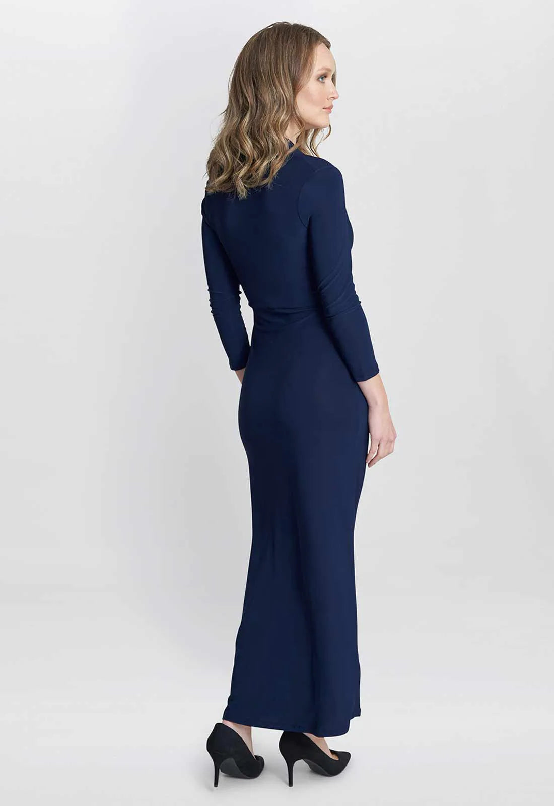 Gina Bacconi Blue Hilary Dress