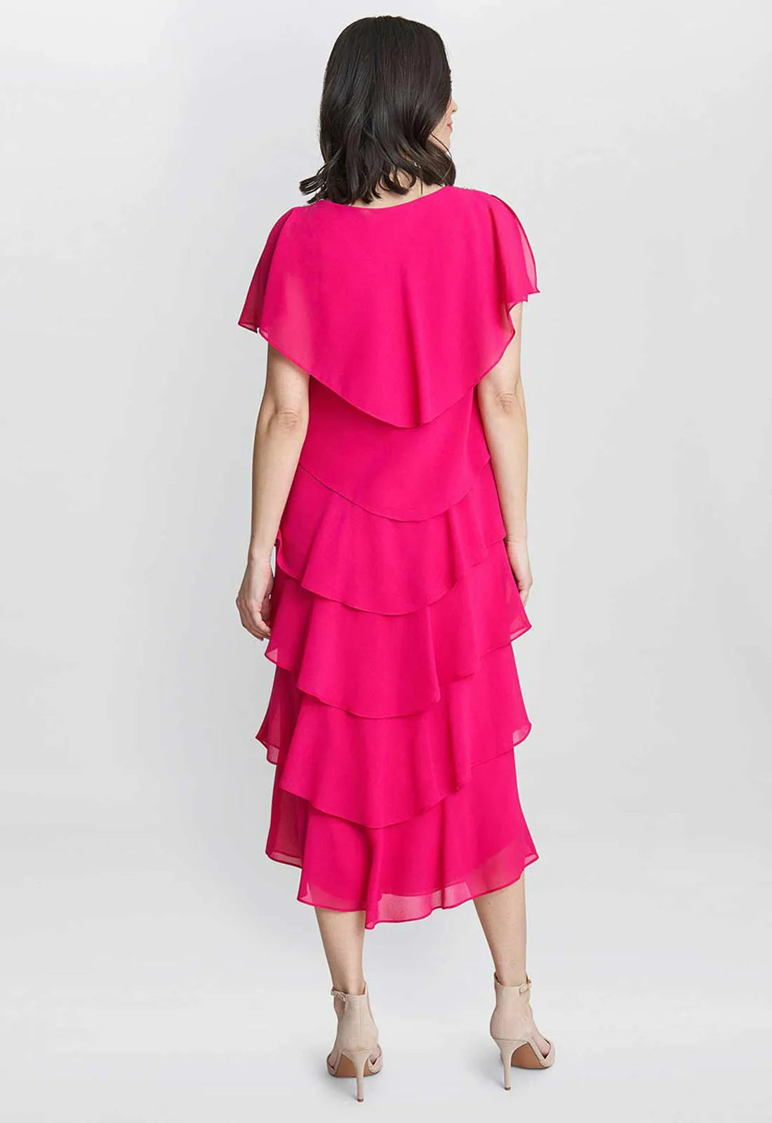 Gina Bacconi Pink Tessa Dress