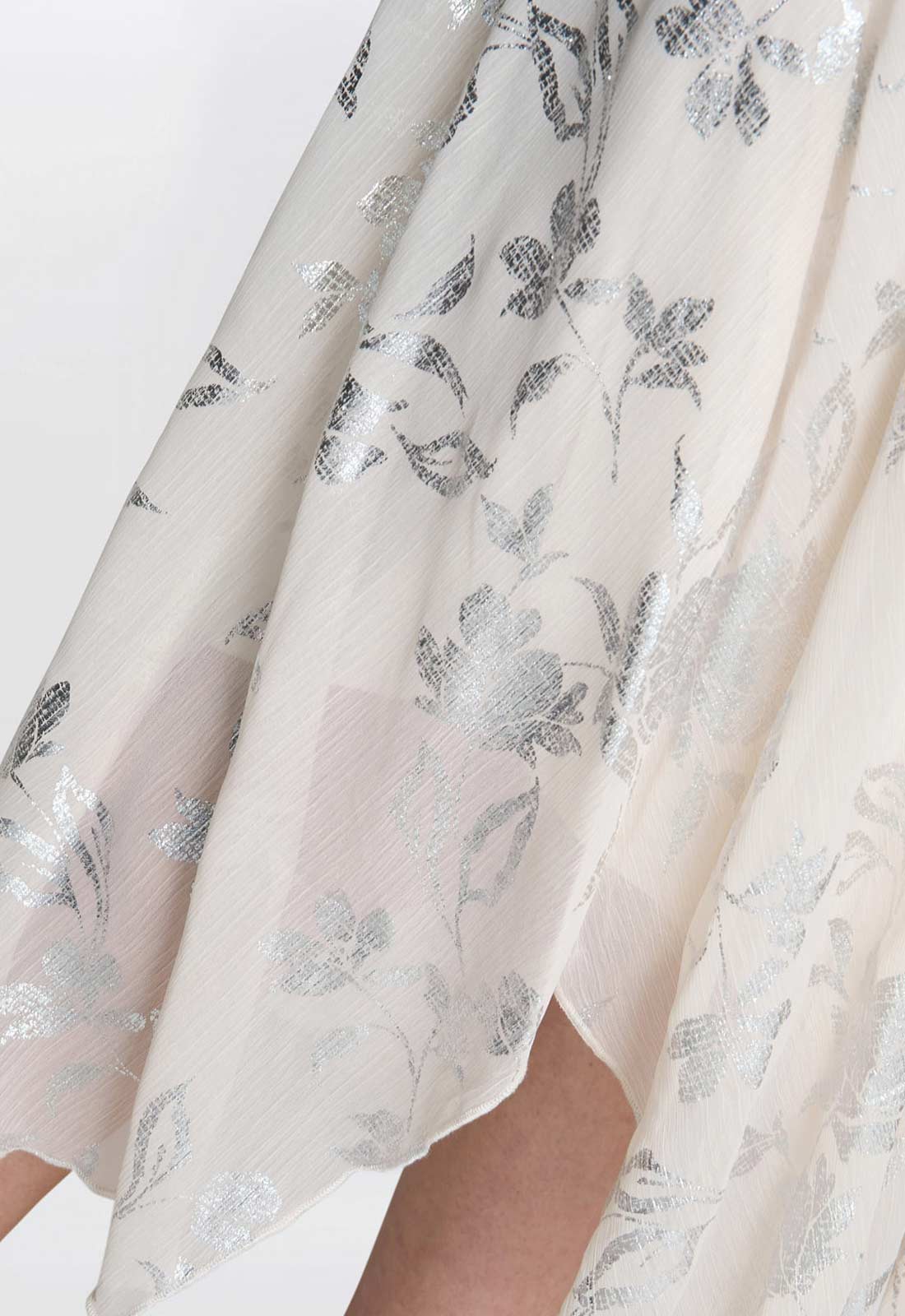 Gina Bacconi CHAMPAGNE Leanne Jacquard Dress