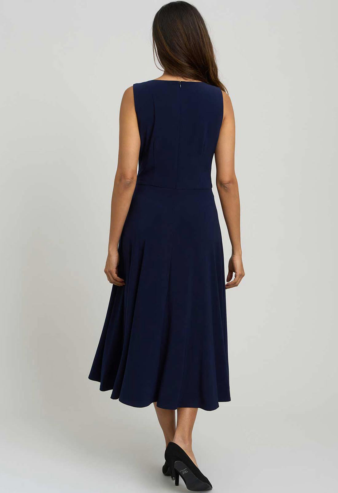 Gina Bacconi NAVY Nell Stretch Jersey Dress & Jacket