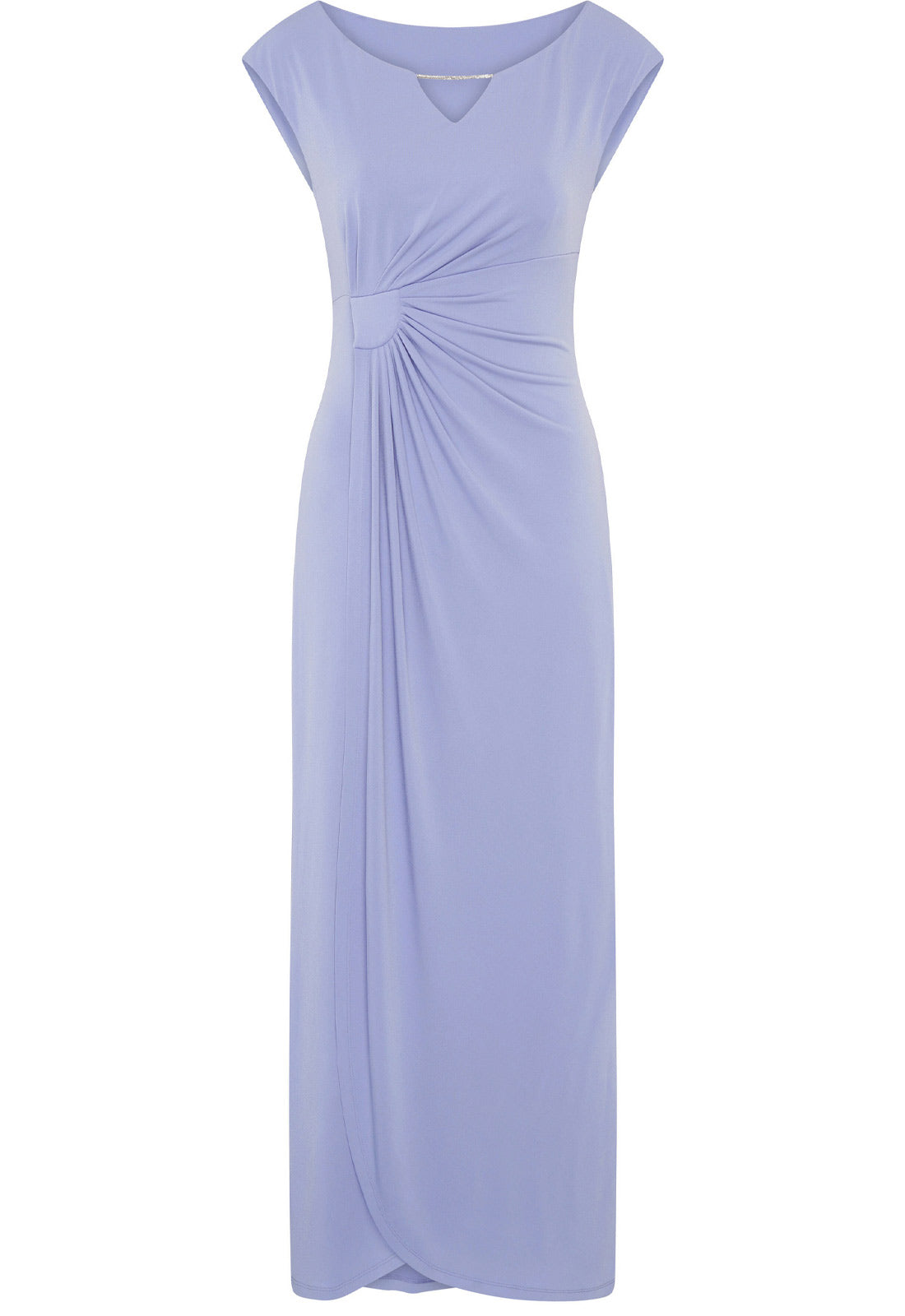 Gina Bacconi PERRI Bailee Jersey Diamante Trim Maxi Dress