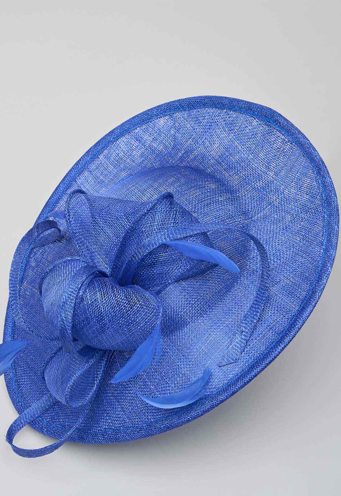 Gina Bacconi Cobalt Small Oval Fascinator