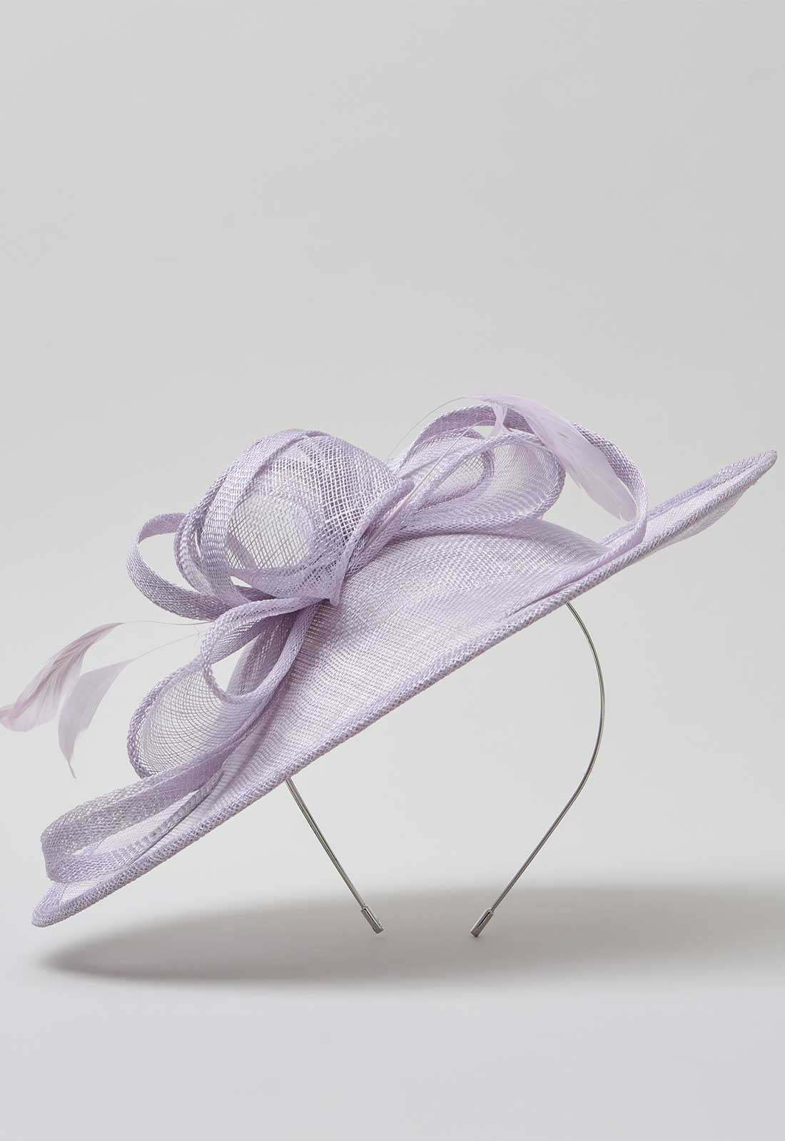 Gina Bacconi Lilac Small Oval Fascinator