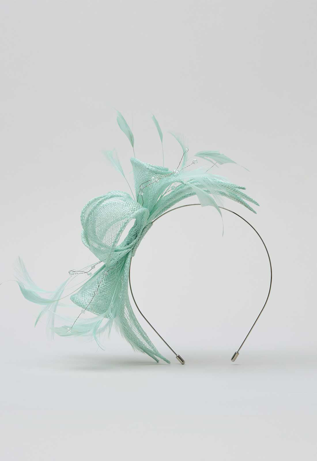 Gina Bacconi Sage Medium Disc Fascinator