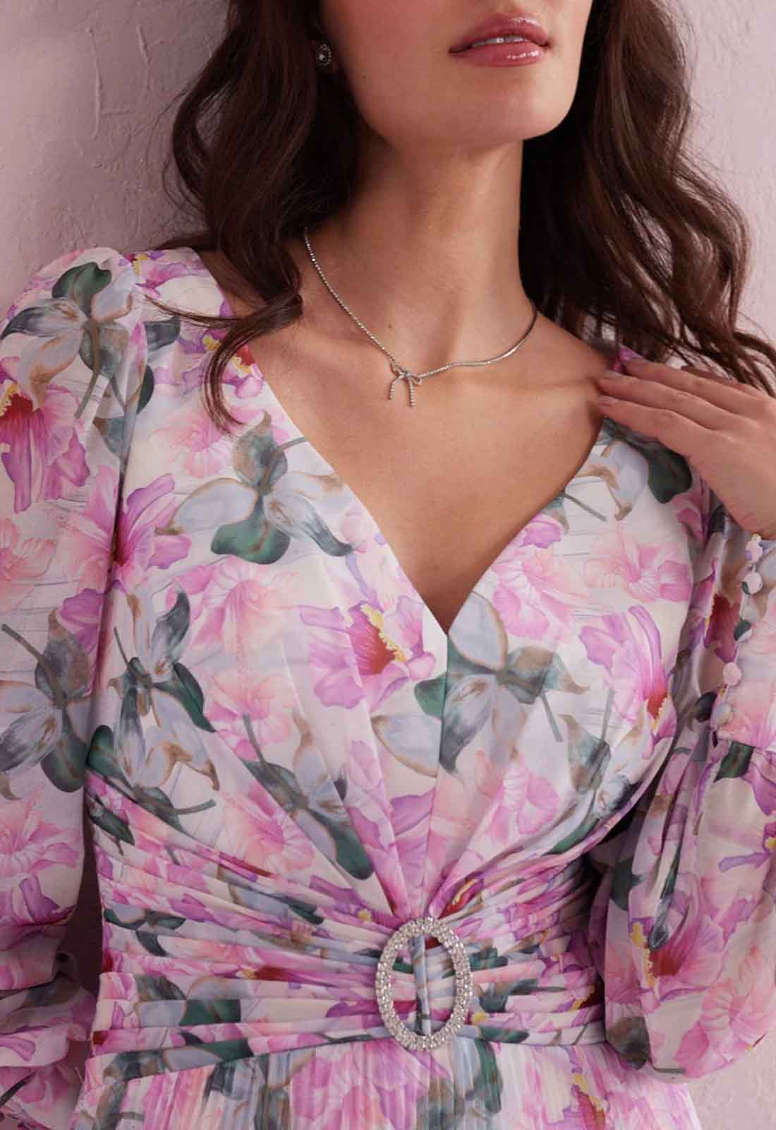 Samantha Jane Purple Serena Cocktail Dress