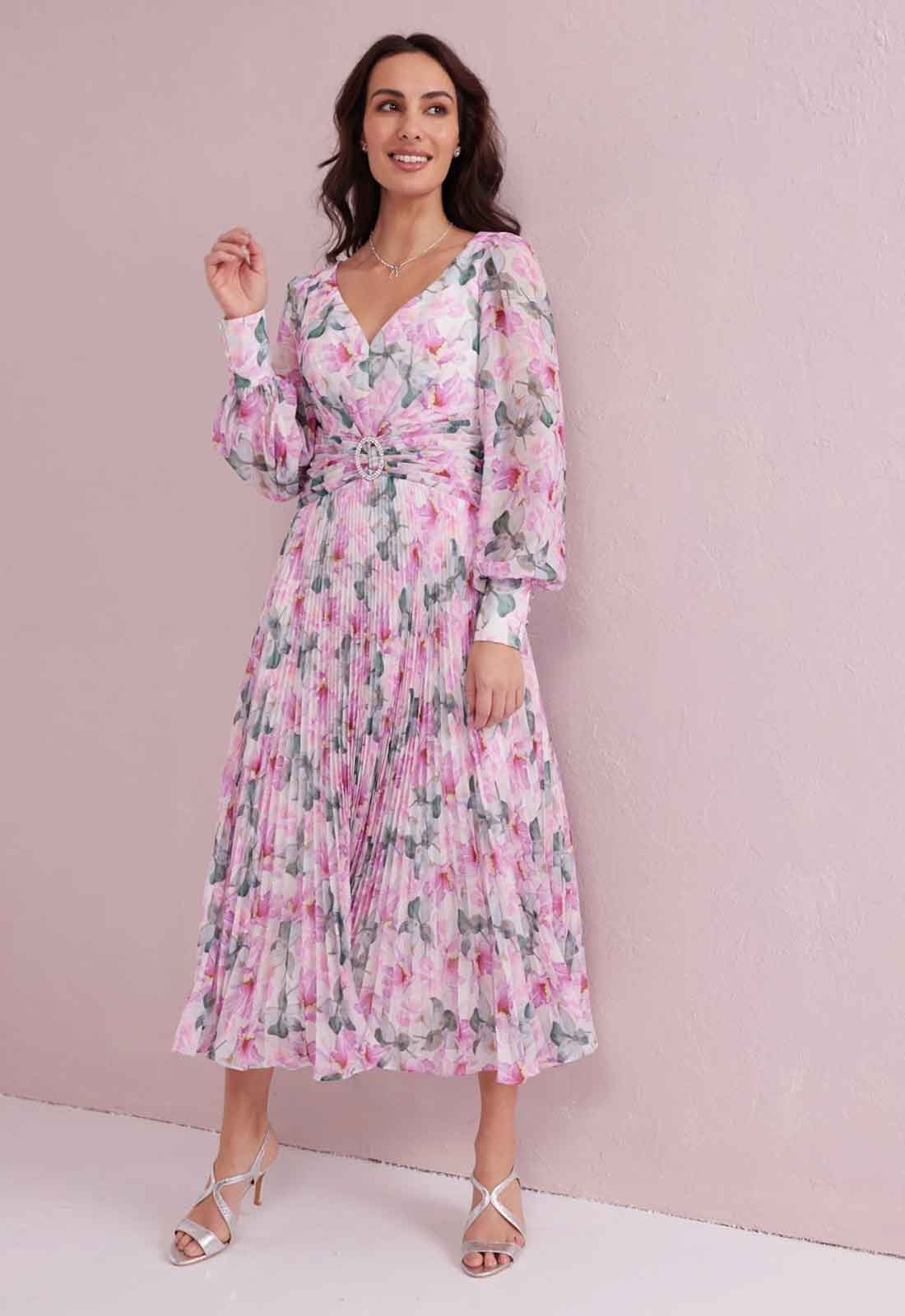 Samantha Jane Purple Serena Cocktail Dress