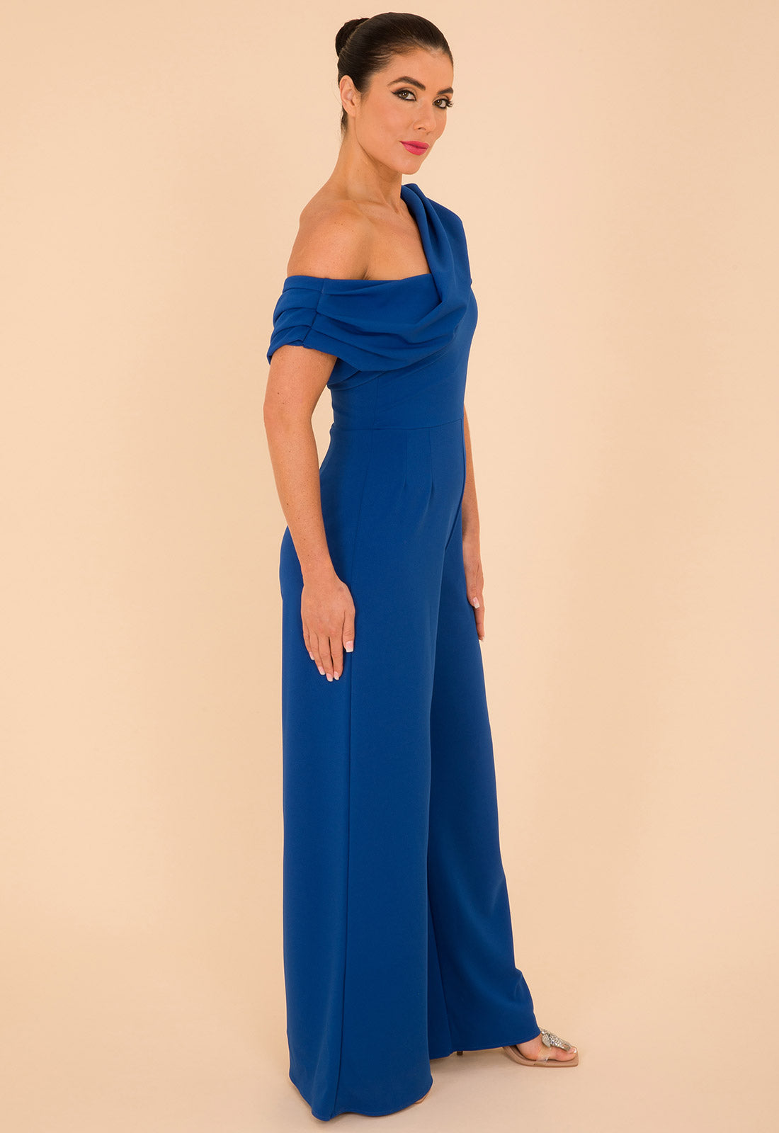 Atom Label Cobalt Blue Venice Jumpsuit