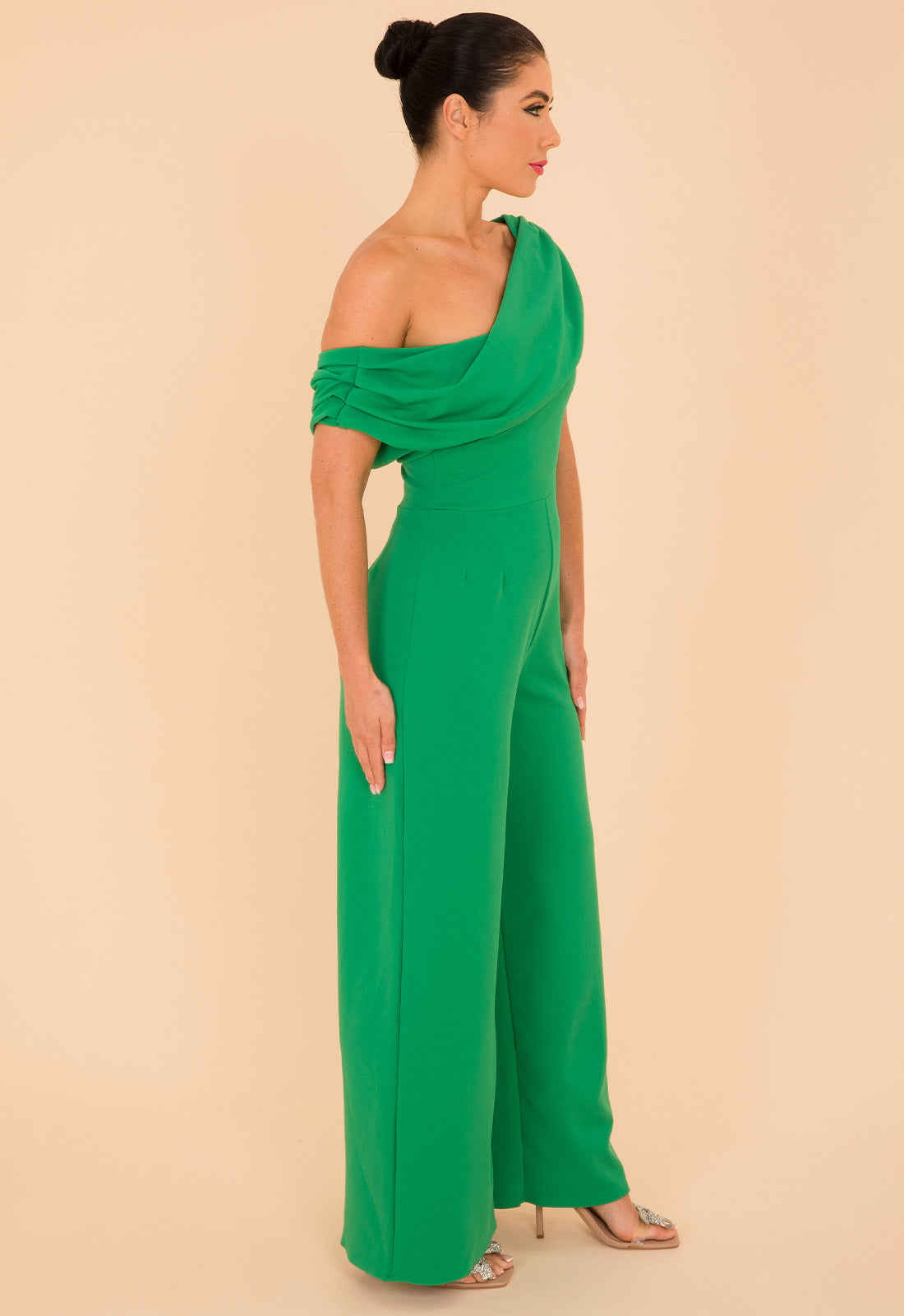 Atom Label Emerald Green Venice Jumpsuit