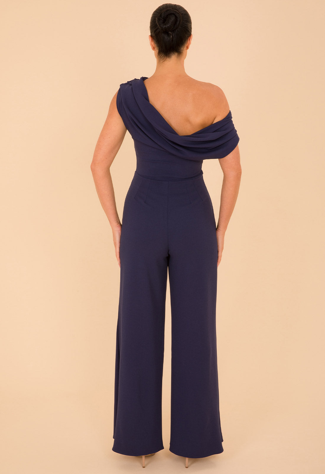 Atom Label Navy Venice Jumpsuit