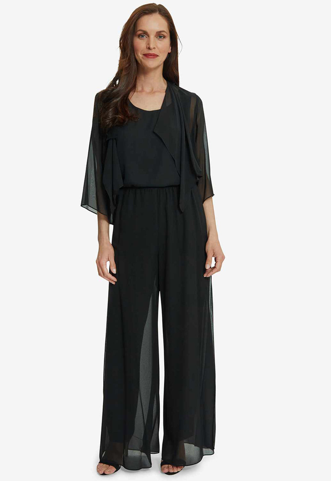 Gina Bacconi Chiffon Trouser