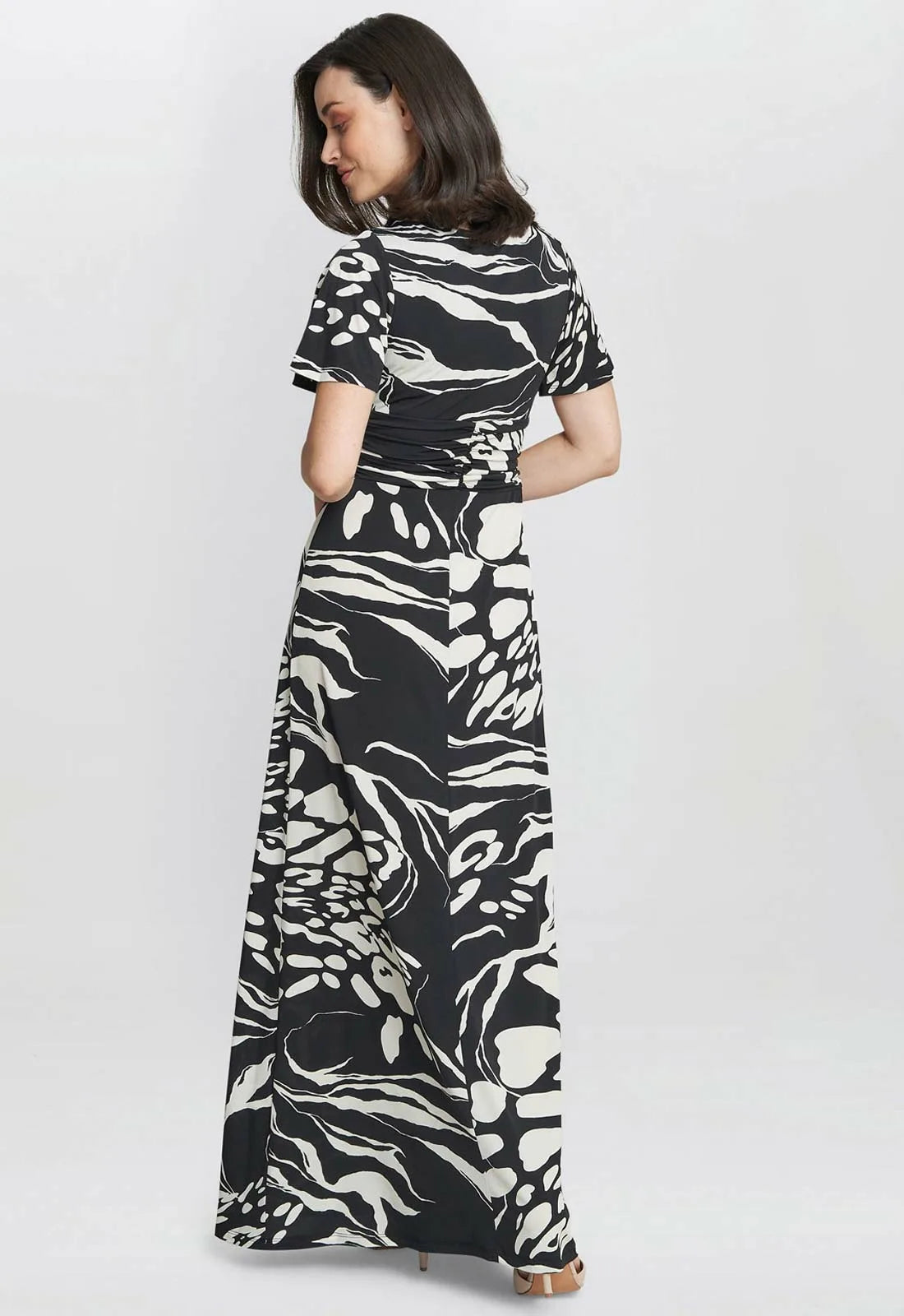 Gina Bacconi Geraldine Jersey Maxi Dress