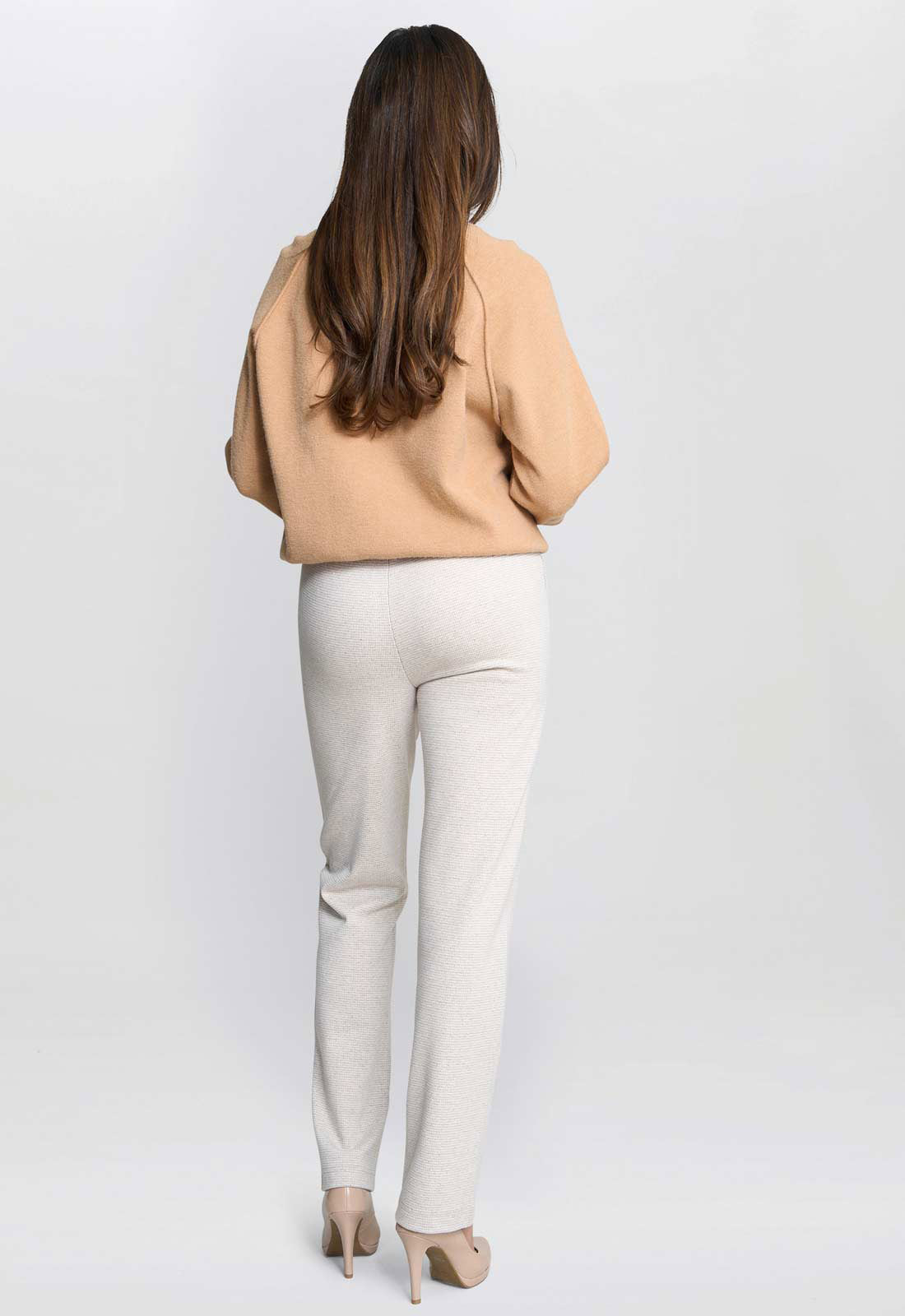 Gina Bacconi Beige Zarina Knit Jumper