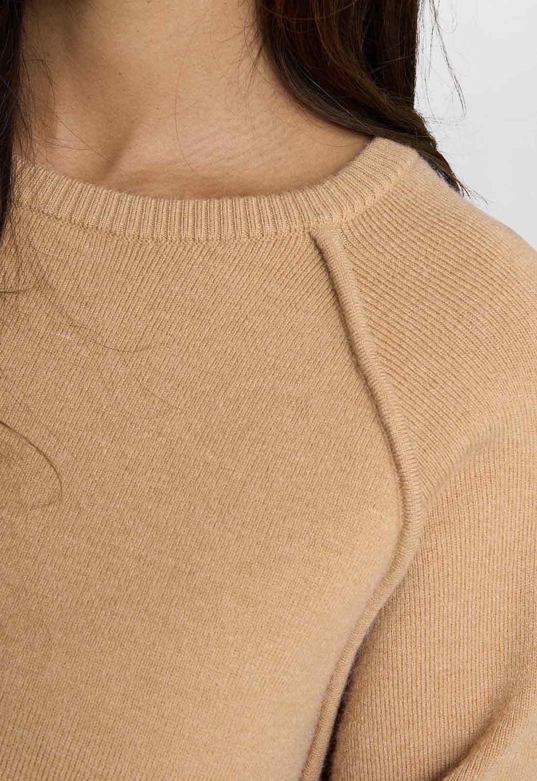 Gina Bacconi Beige Zarina Knit Jumper