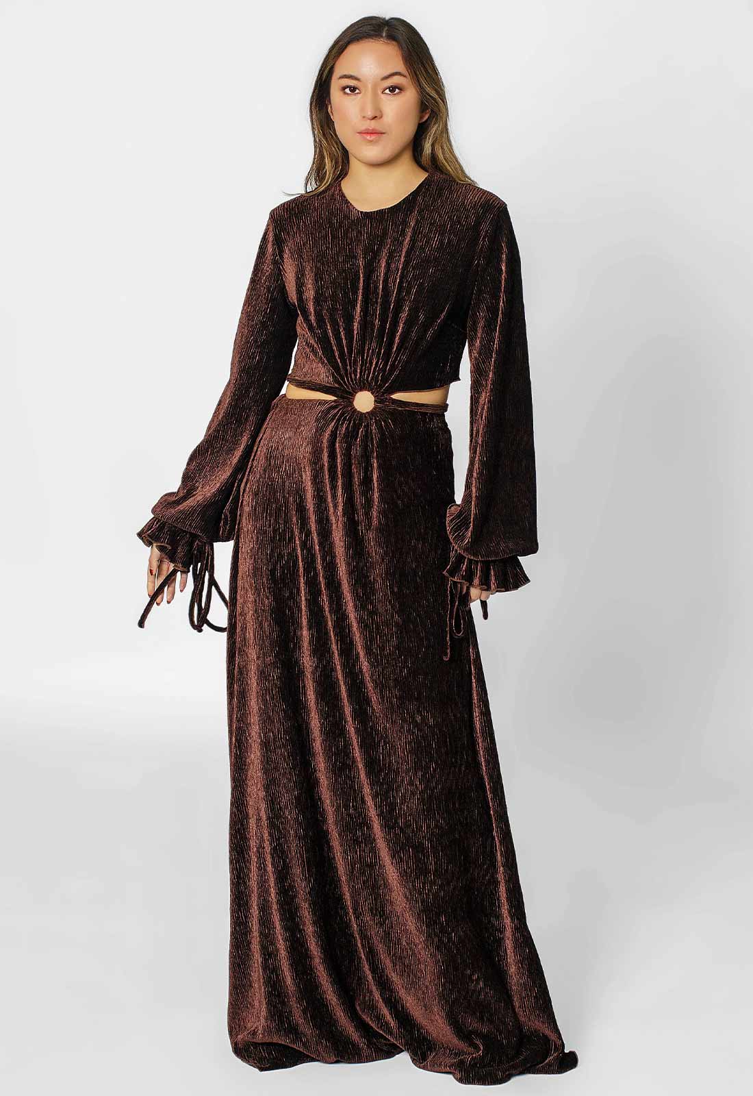 Zina Chocolate dress