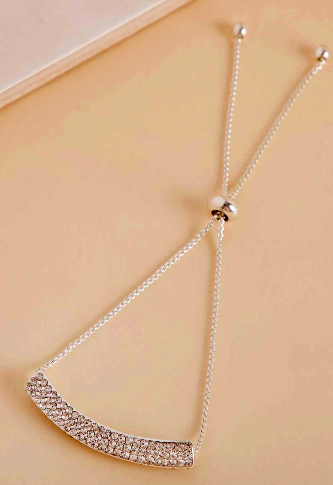 Always Chic Silver Arch Delicate Bracelet-91638