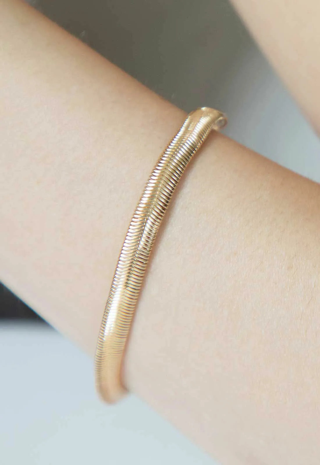 Always Chic Gold Chain Bracelet-91673
