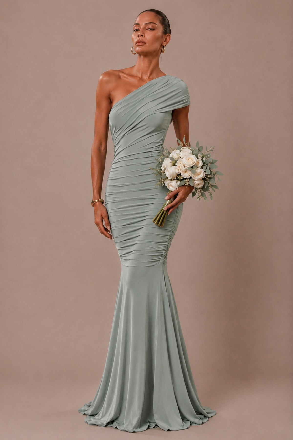 Honor Gold Sage Green Alicia Multiway Bridesmaid Dress
