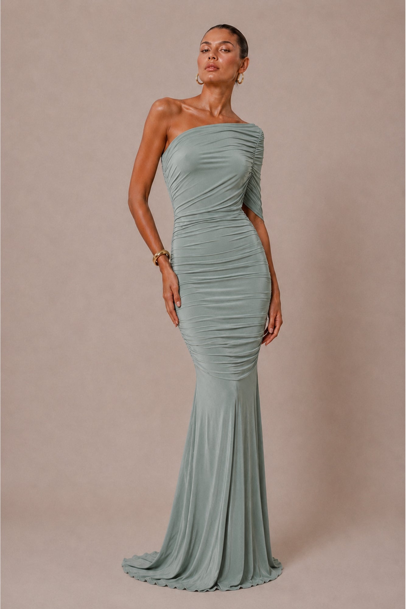 Honor Gold Sage Green Alicia Multiway Bridesmaid Dress