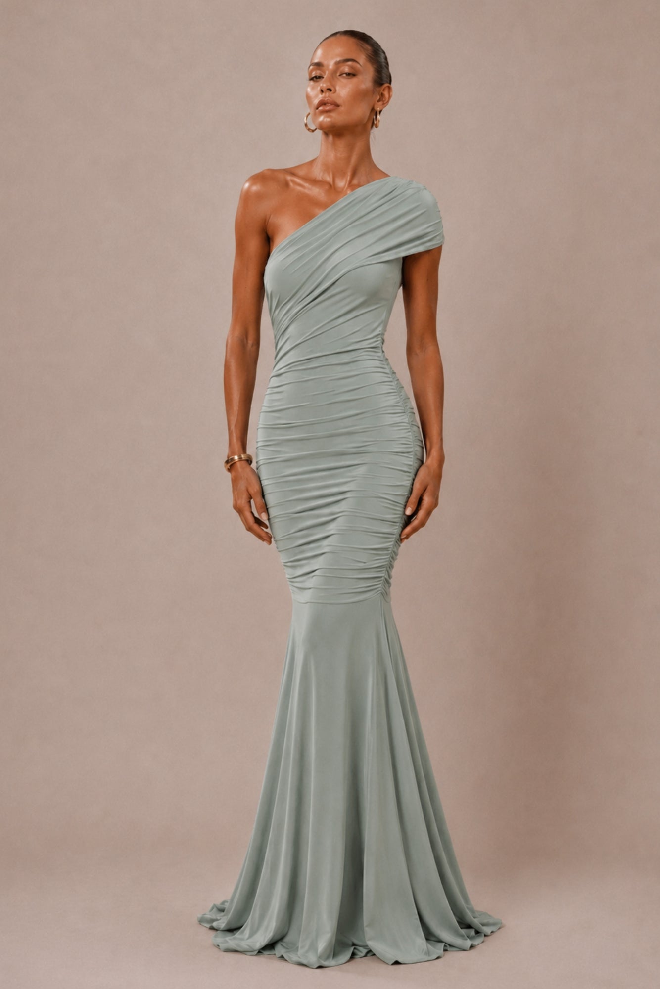 Honor Gold Sage Green Alicia Multiway Bridesmaid Dress