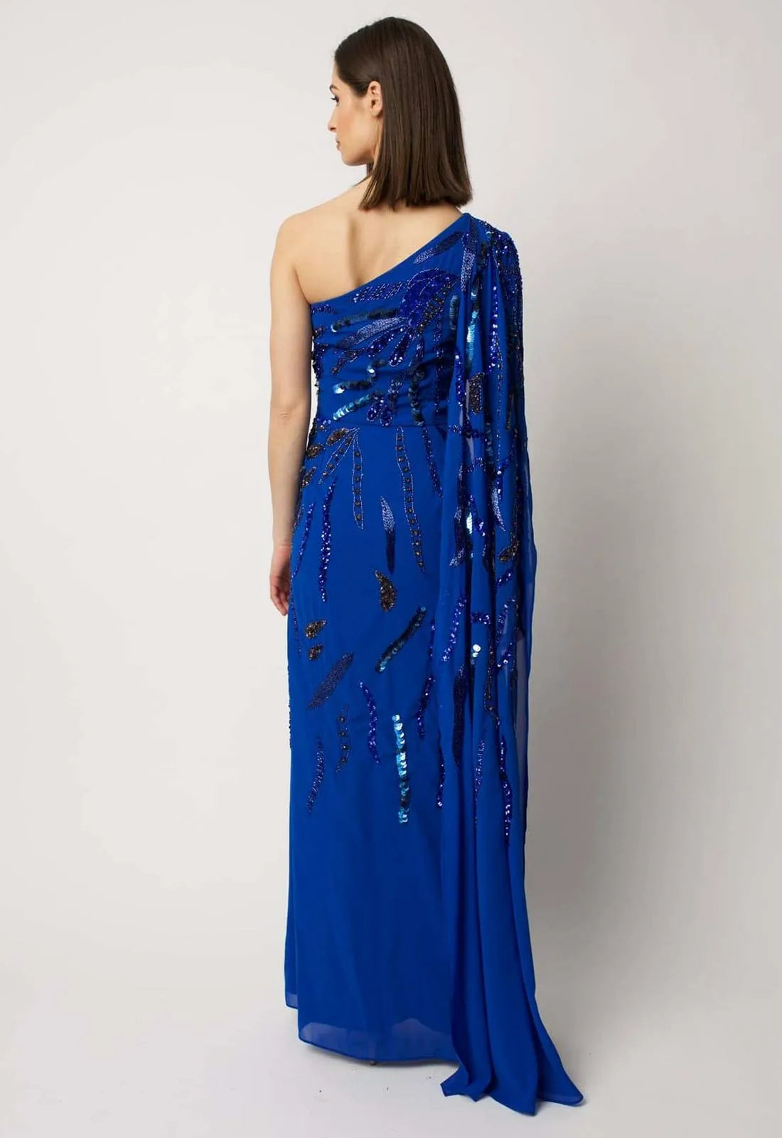 Raishma Blue Astrid Maxi Dress-97917
