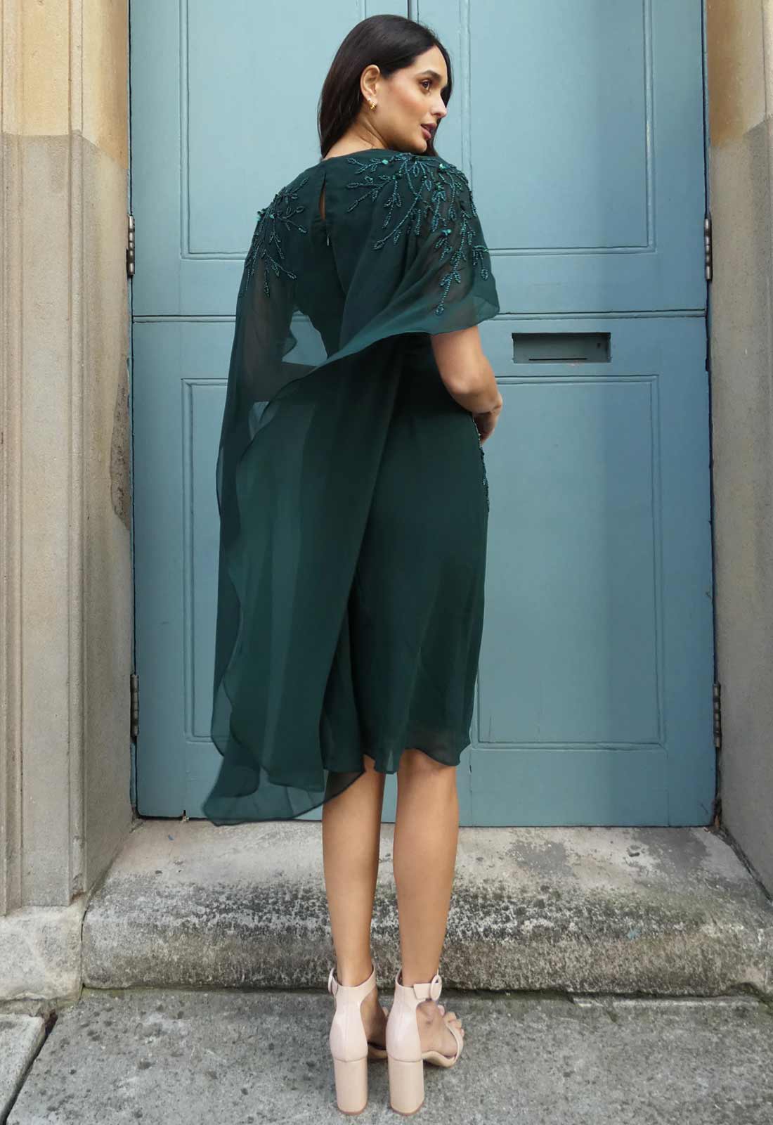 Raishma Couture Green Bella Dress-120057