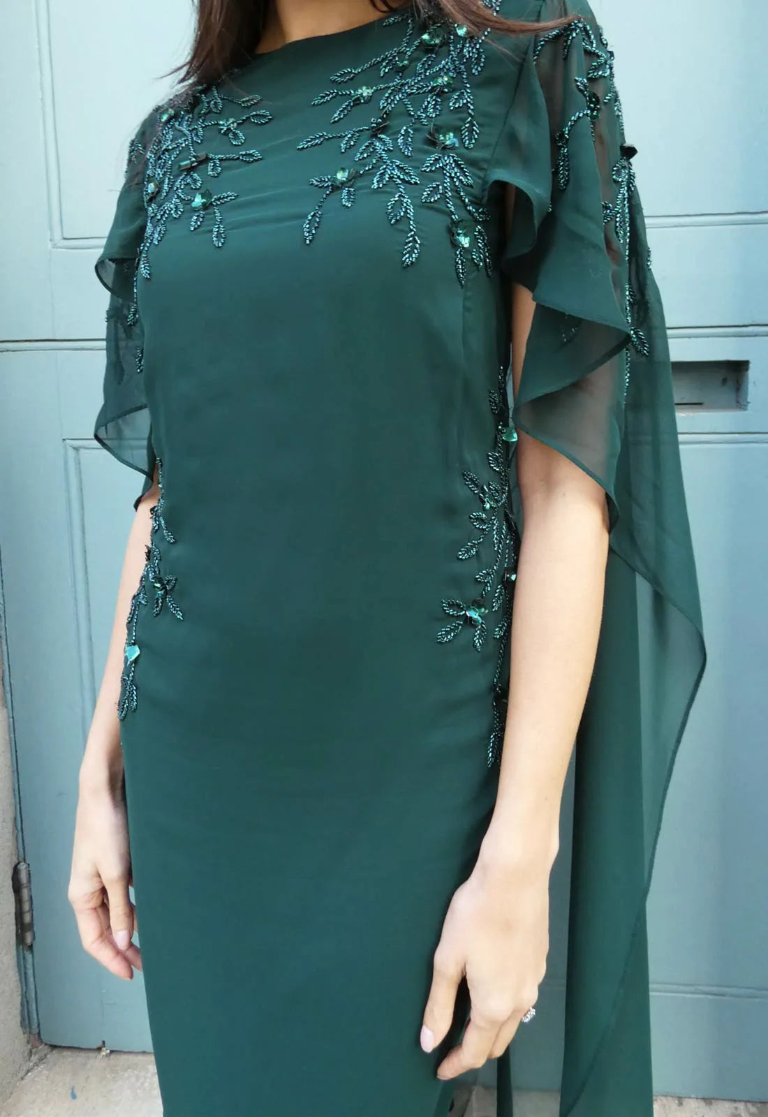 Raishma Couture Green Bella Dress-120059