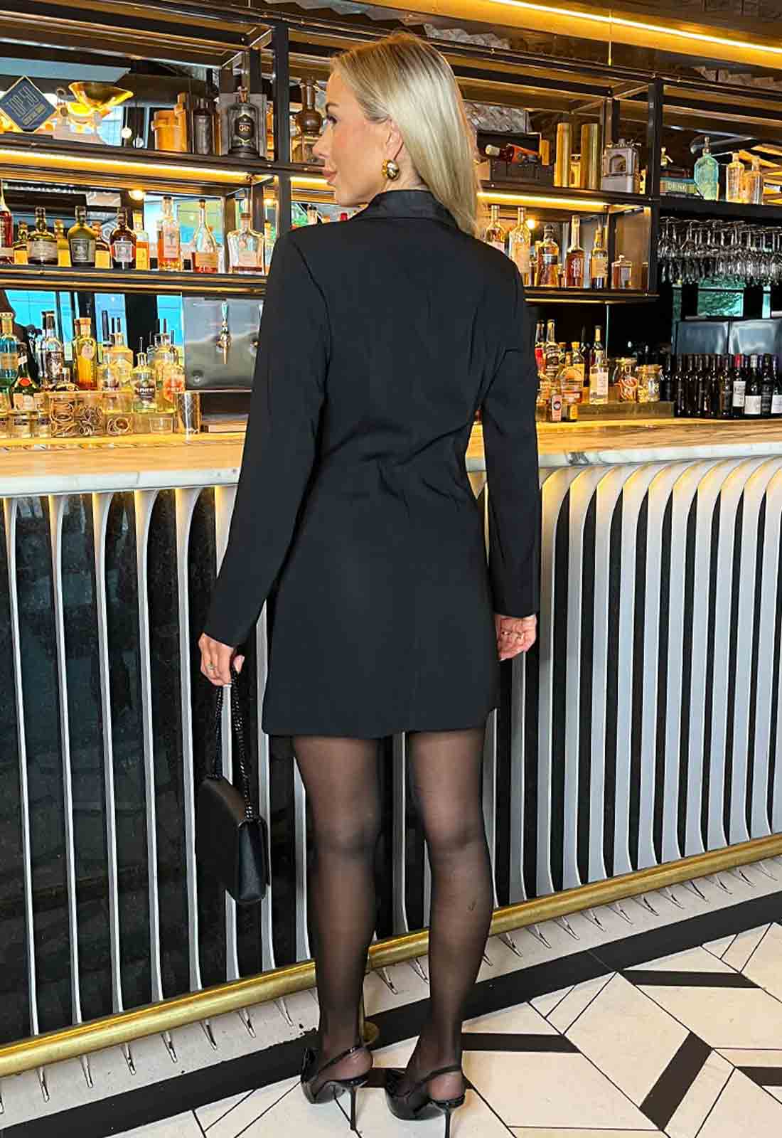 AX Paris Black Blazer Dress