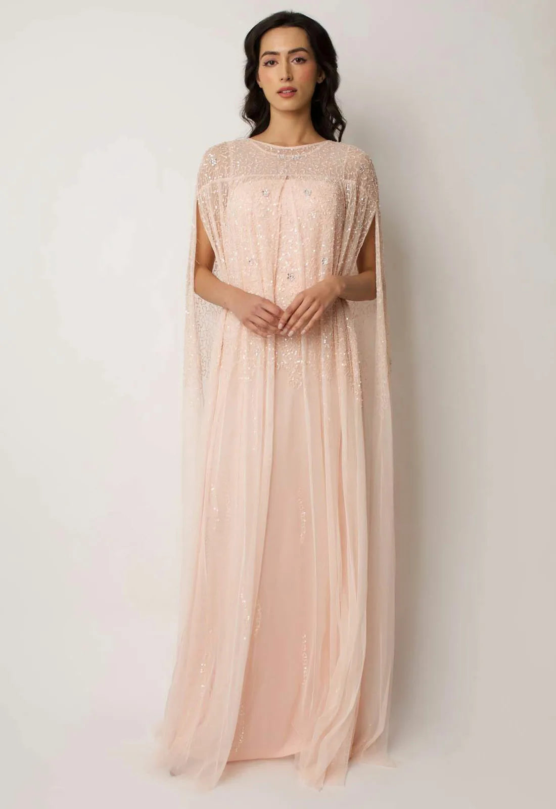 Raishma Couture Blush Emilia Maxi Dress-0