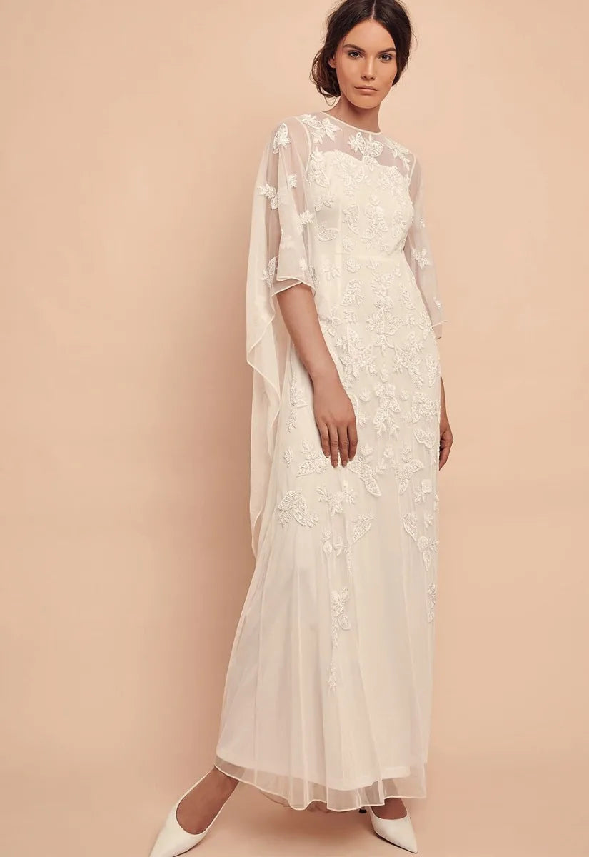 Raishma White Cassie Bridal Wedding Dress