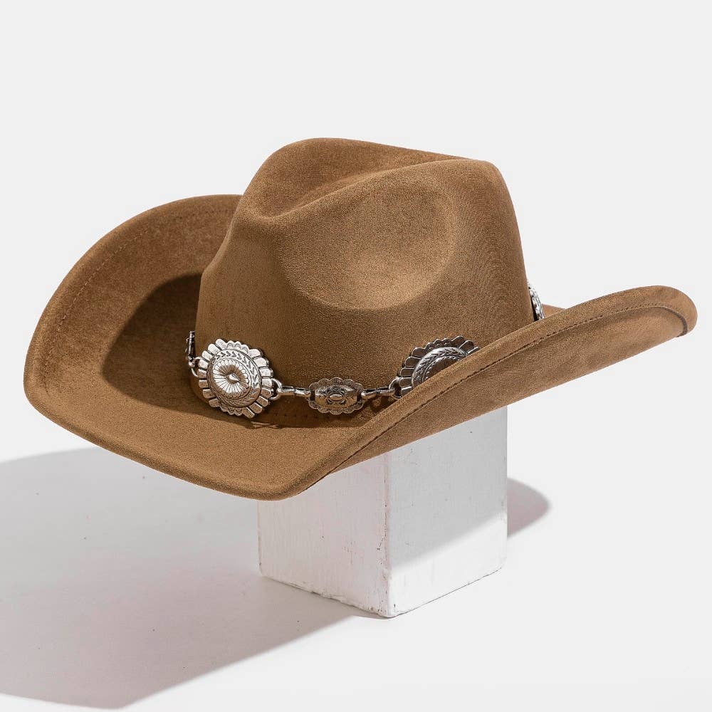 Western Concho Cowboy Hat: DBR
