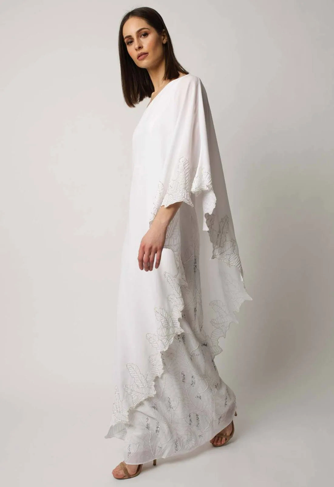 Raishma Ivory Cleopatra Maxi Dress-97945