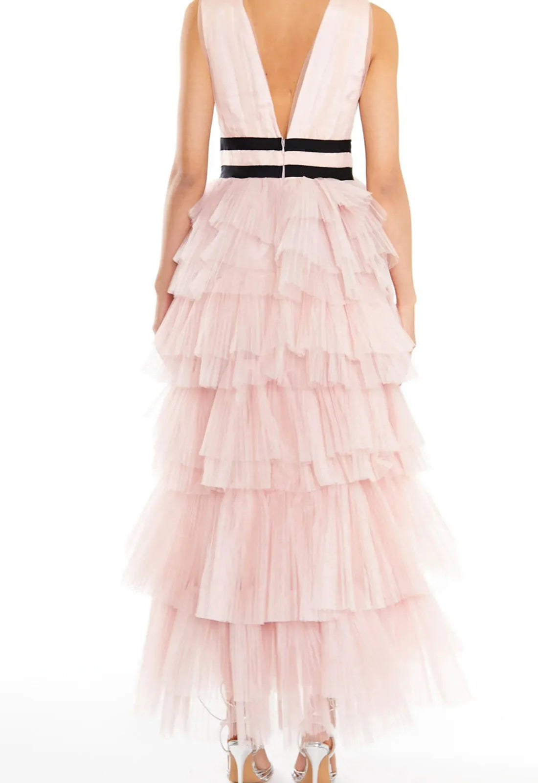 Eliza soft nude Tulle dress