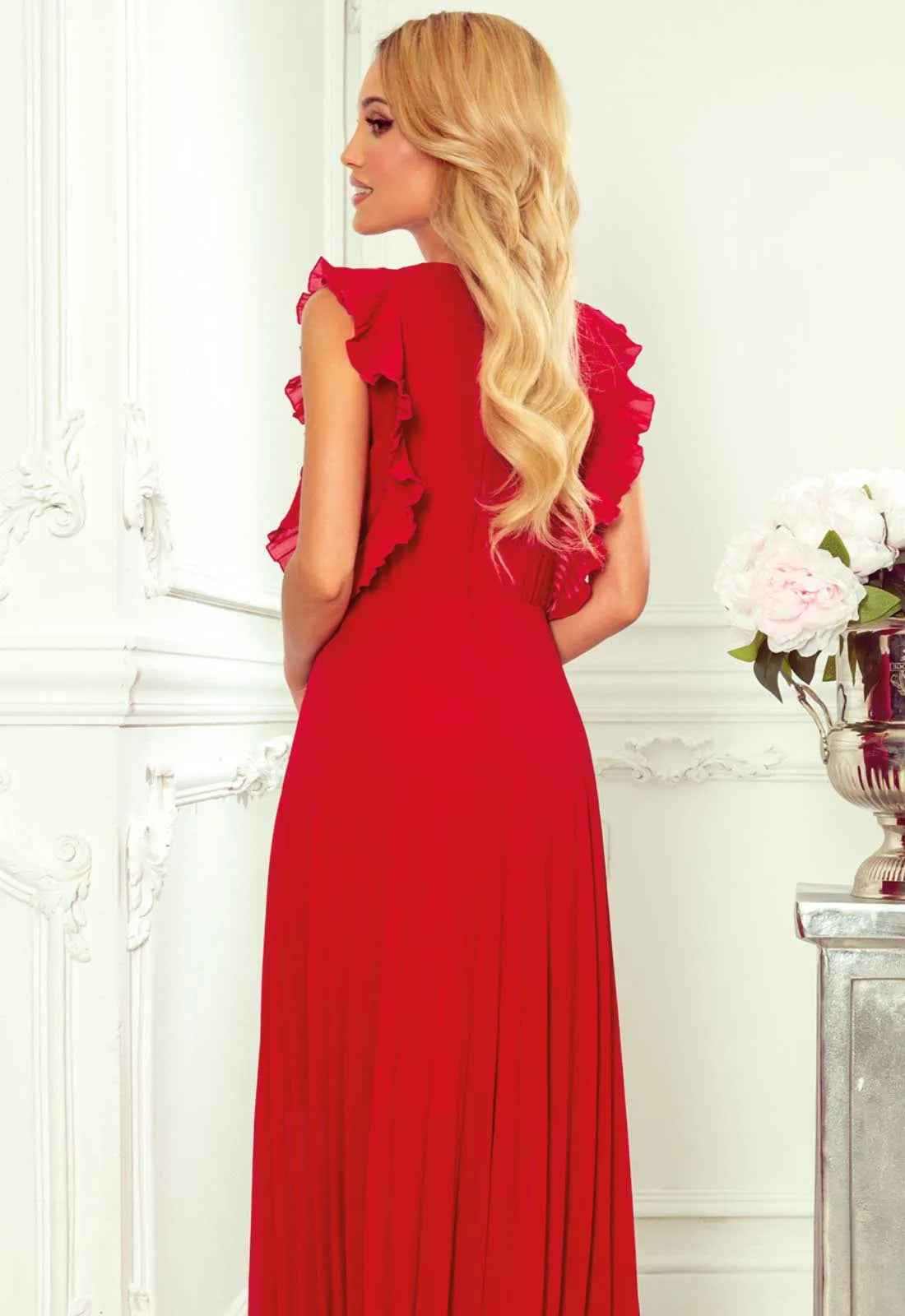 LBD Exclusive Red Emily Wedding Guest Dress-97160