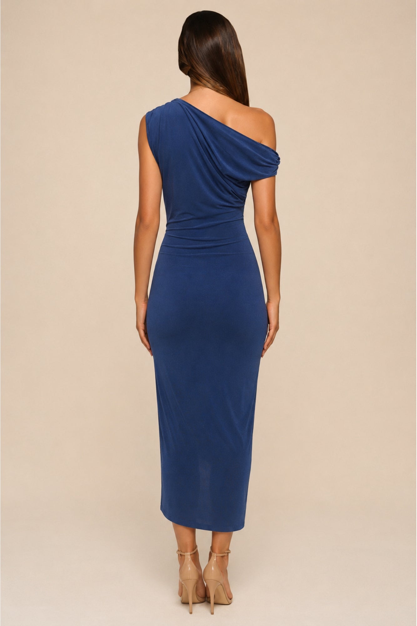 Honor Gold Blue Erza Cocktail Dress
