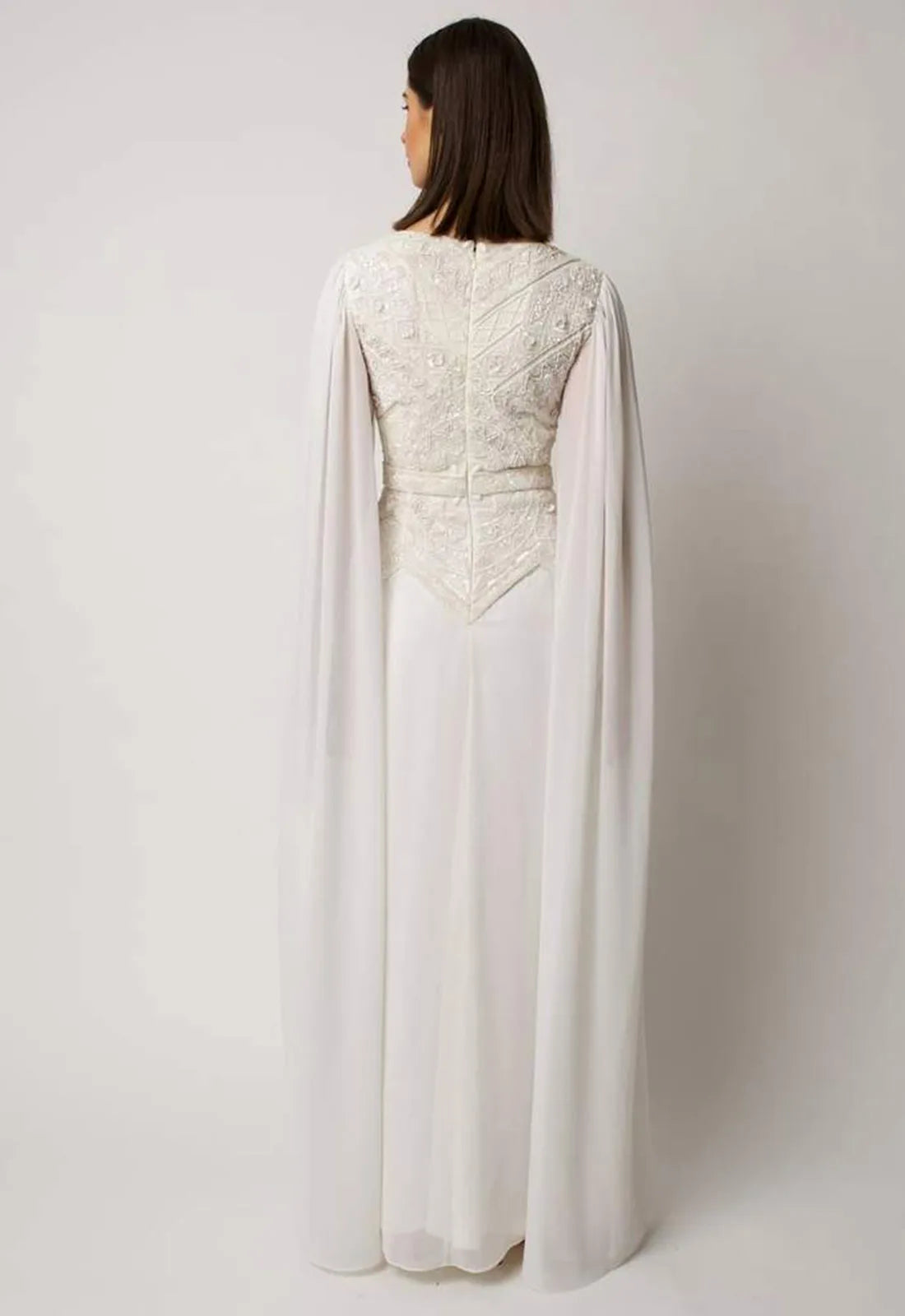Raishma Ivory Hazel Maxi Dress-97963