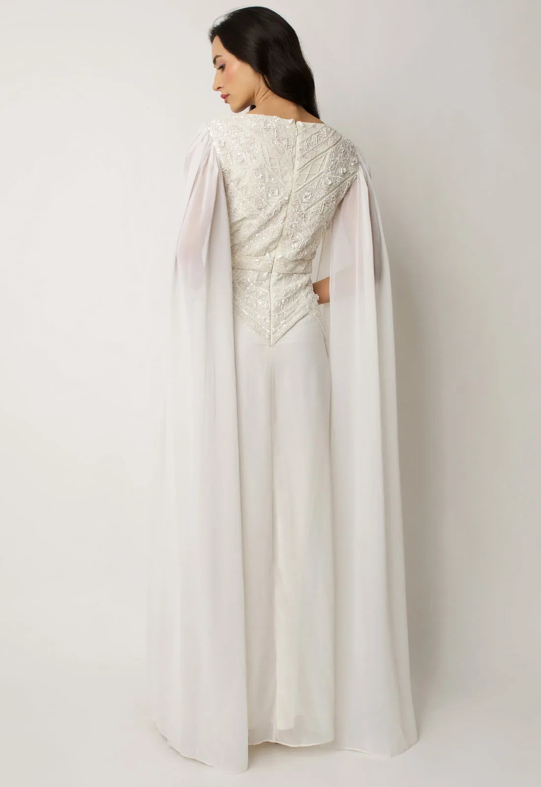 Raishma Ivory Hazel Maxi Dress-98803