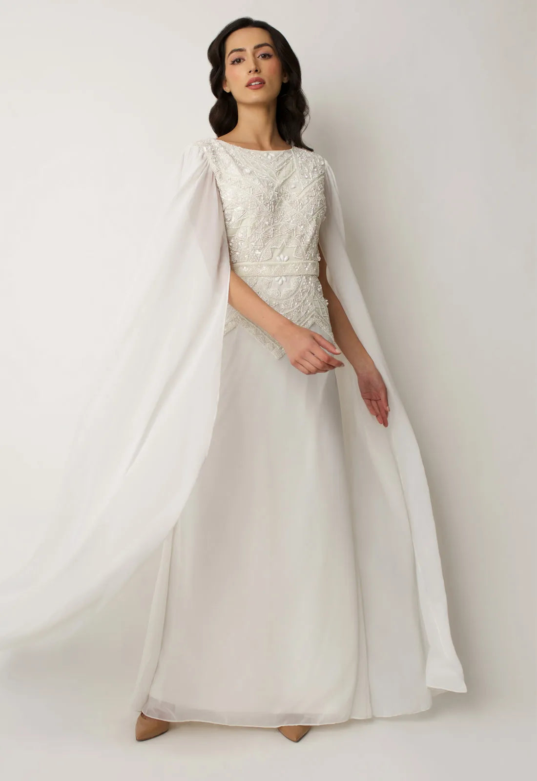 Raishma White Hazel Wedding Dress