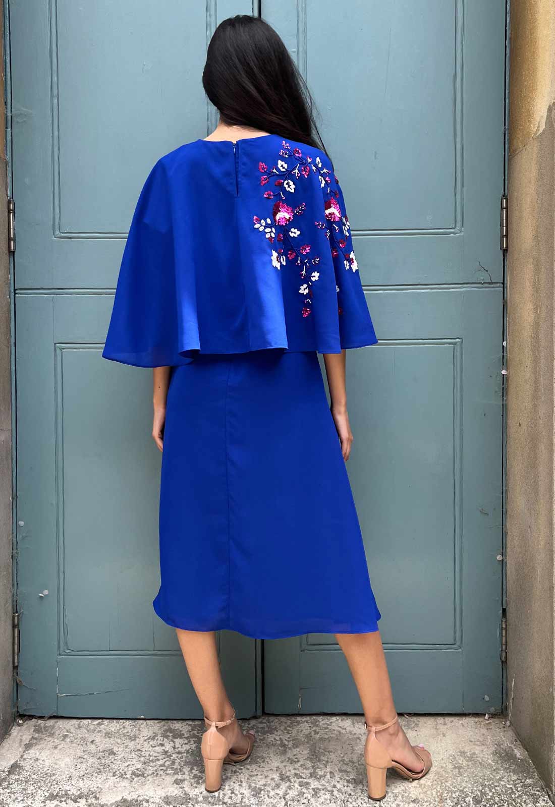 Raishma Couture Blue India Dress-120129