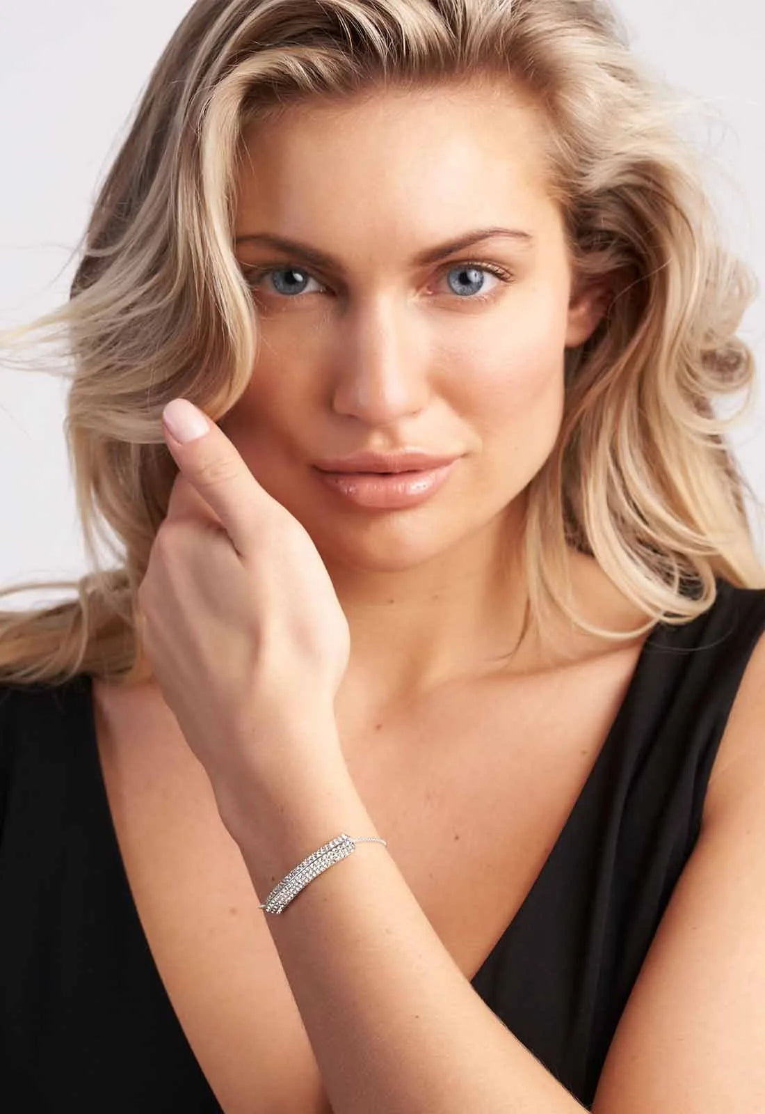 Always Chic Silver Arch Delicate Bracelet