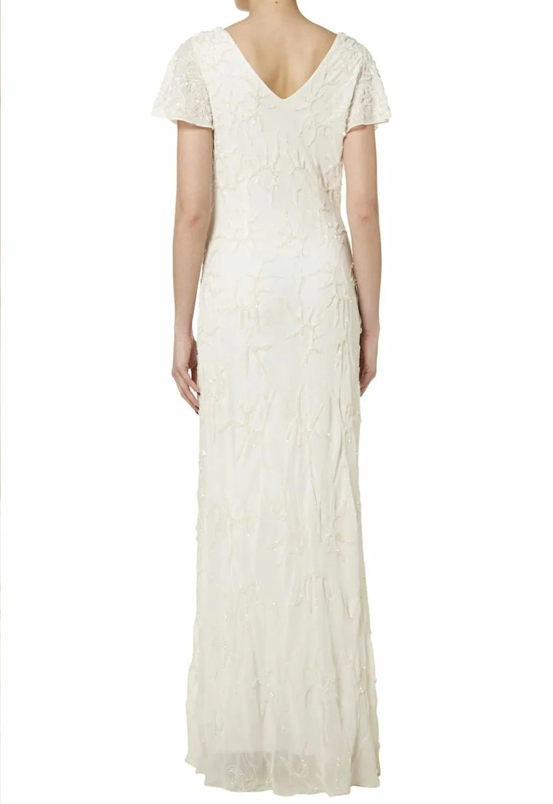 Raishma White Kaira Bridal Gown-100863