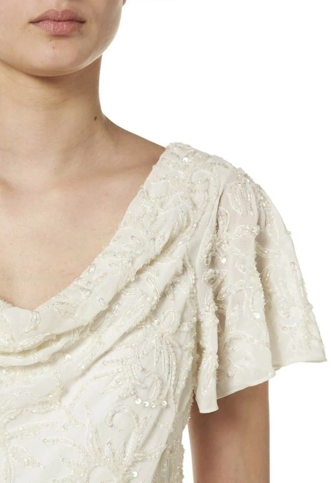 Raishma White Kaira Bridal Gown-100864