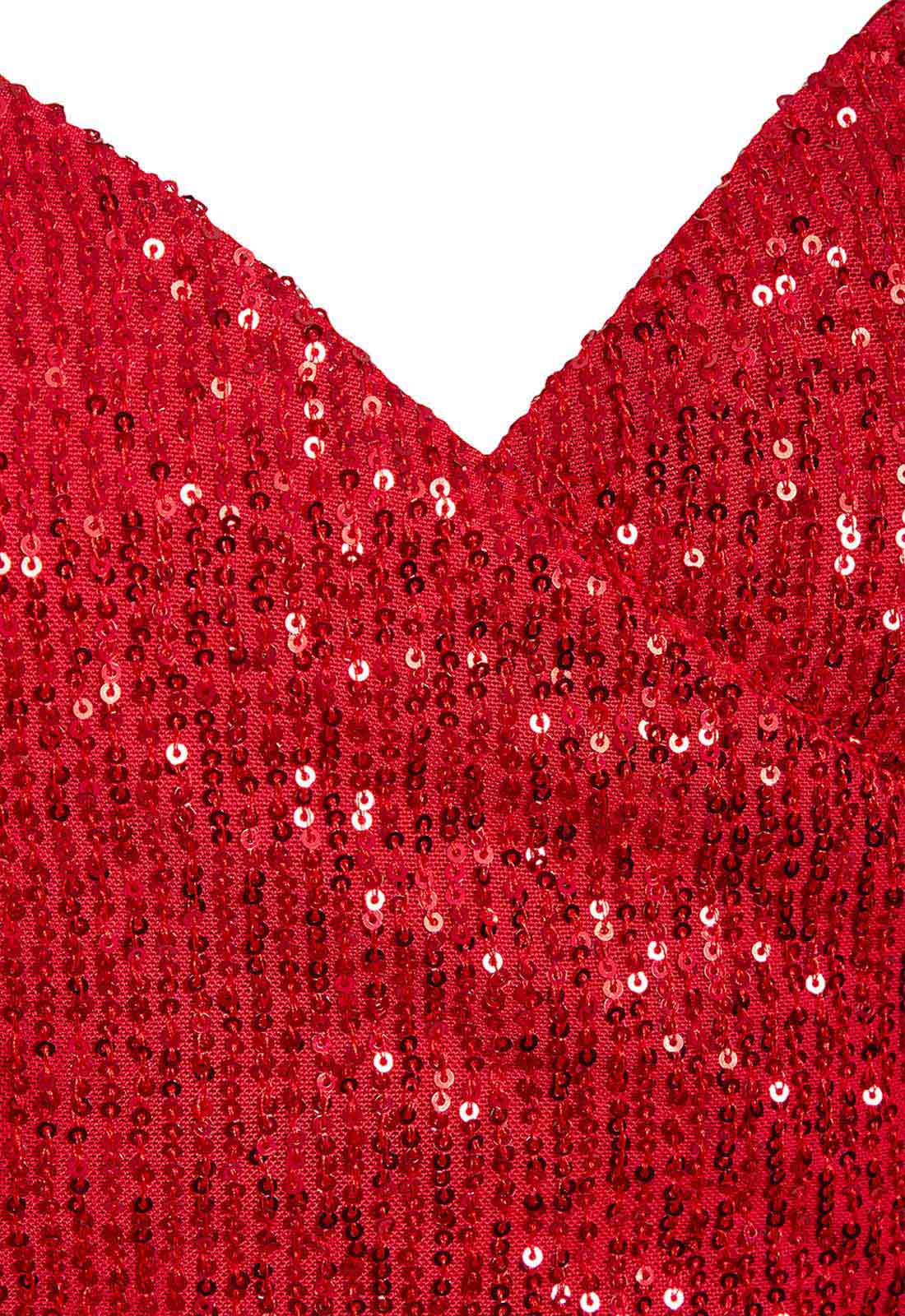 Little Black Dress Red Ruby Cocktail Dress-117801