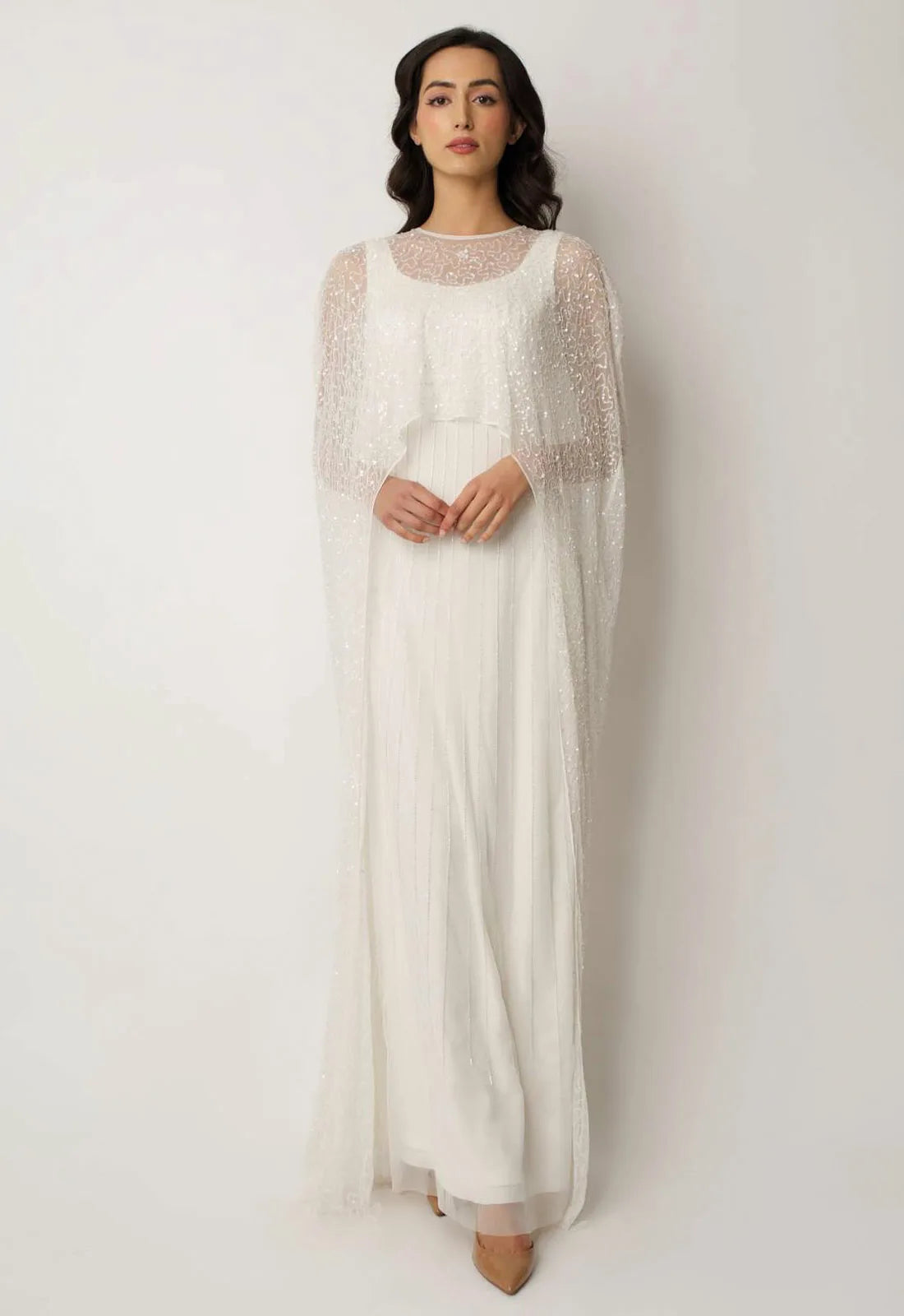 Raishma Ivory Melony Maxi Dress