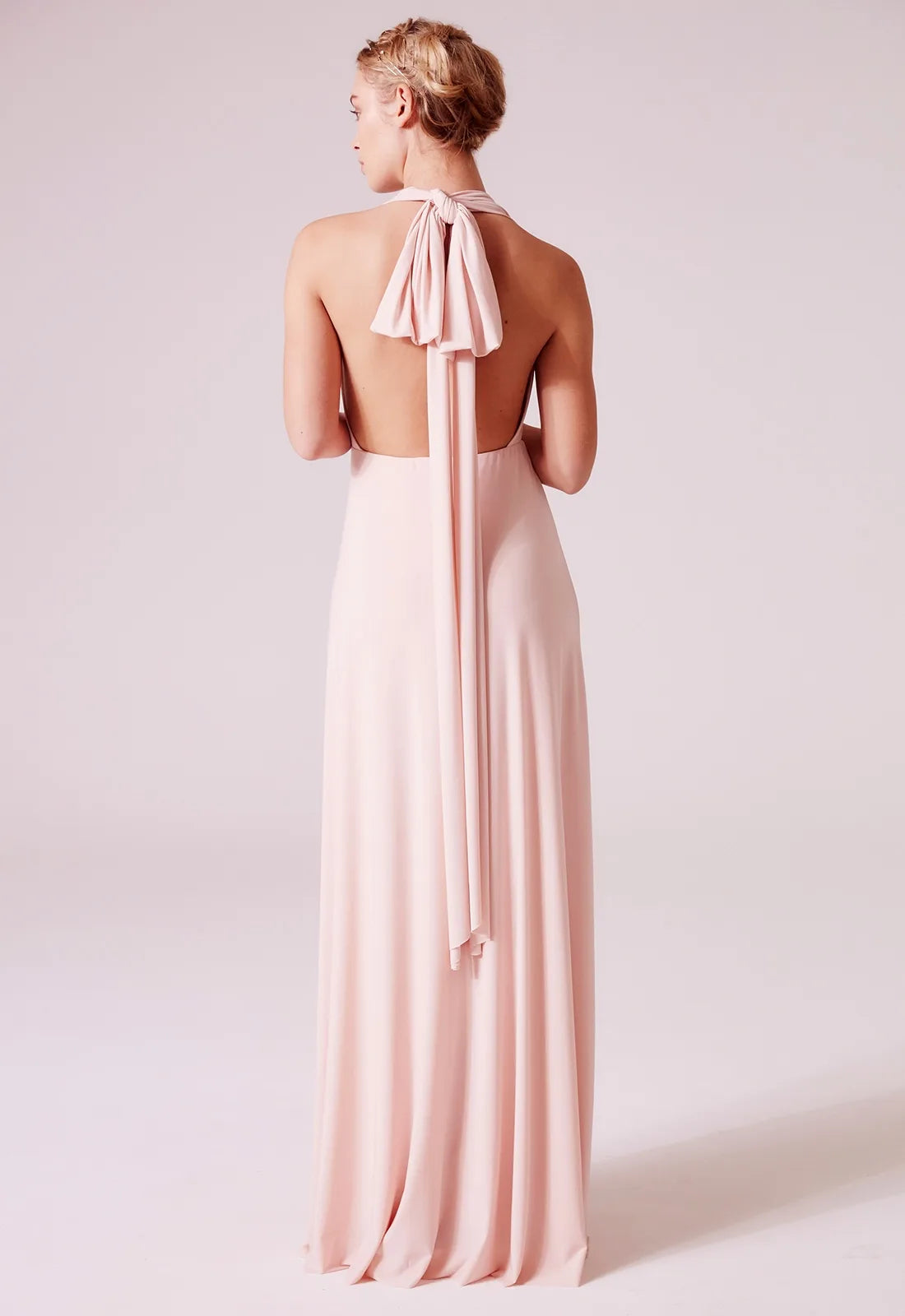 Revie Alexis Multiway Maxi Dress in Nude-13537